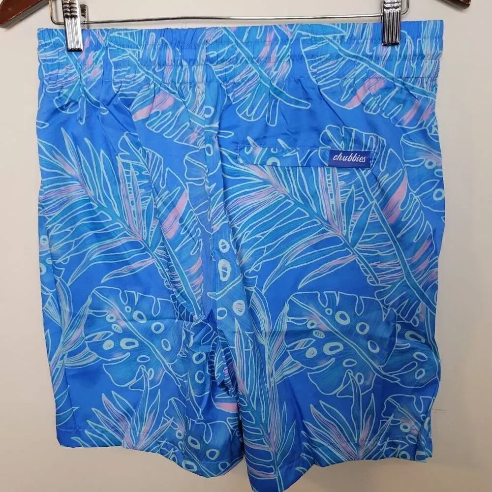 chubbies blue pink